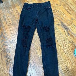 American Eagle *size 6-short* Black Jeans